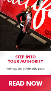 STEP INTO YOUR AUTHORITY