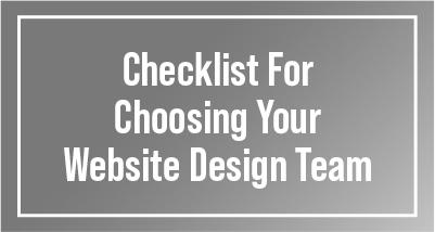 Checklist For Choosing Your Website Design Team